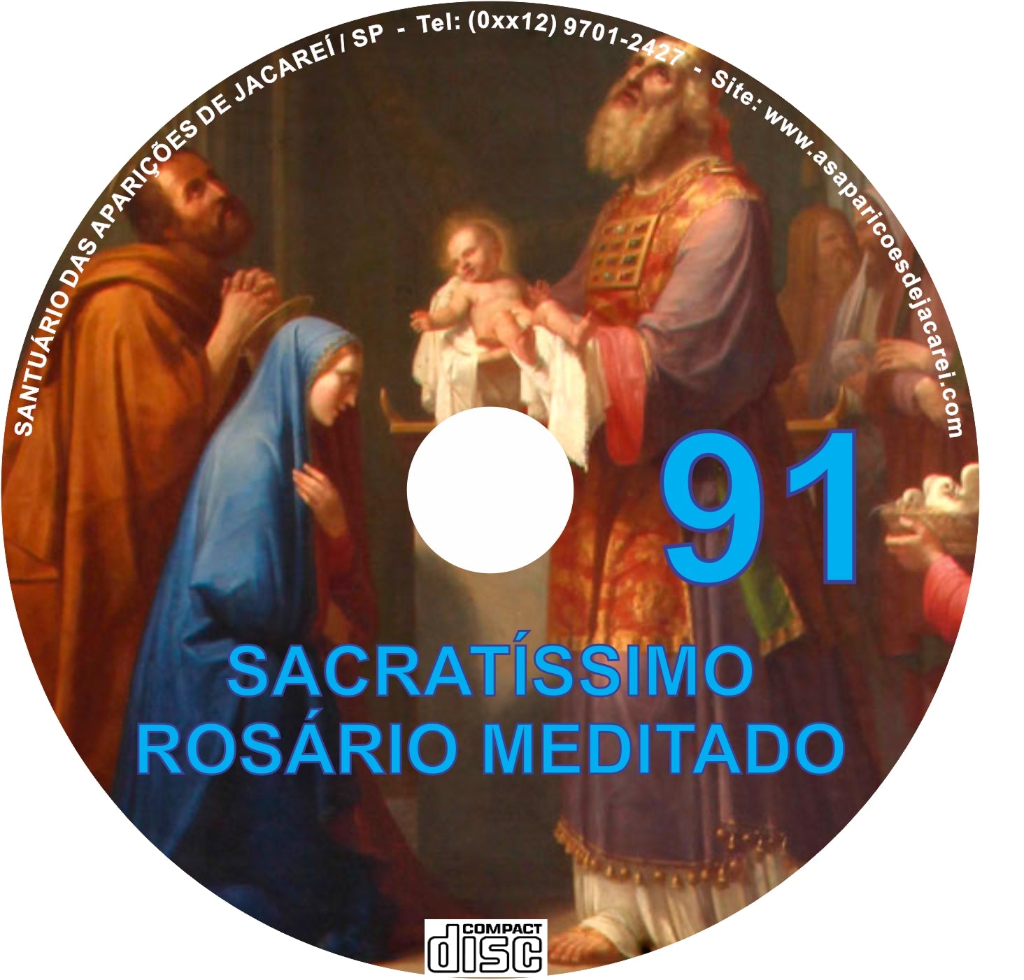 CD Rosário Meditado 091 CD Rosário Meditado 091